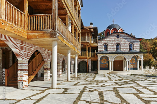 Medieval Tsarnogorski (Gigintsy) monastery St. Kozma and Damyan, Pernik Region, Bulgaria photo