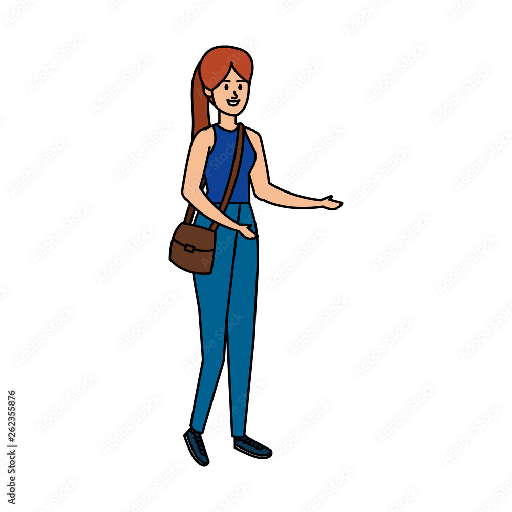 beautiful young woman character beautiful young woman character