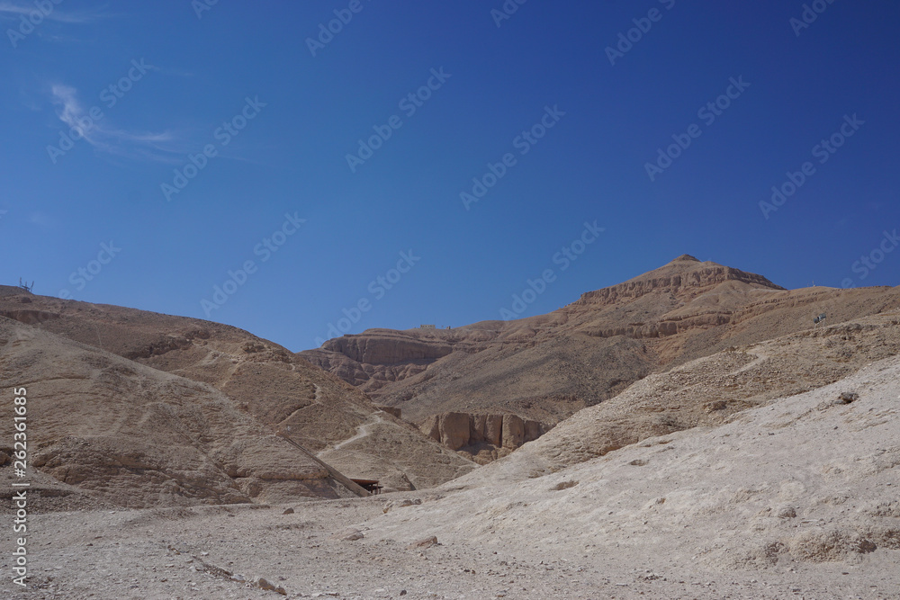 Luxor, Egypt: The Valley of the Kings, the New Kingdom burial place on the West Bank of the Nile River.