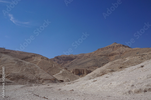 Luxor, Egypt: The Valley of the Kings, the New Kingdom burial place on the West Bank of the Nile River.