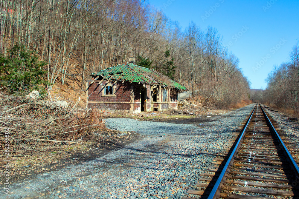 Rail Station in Ruins