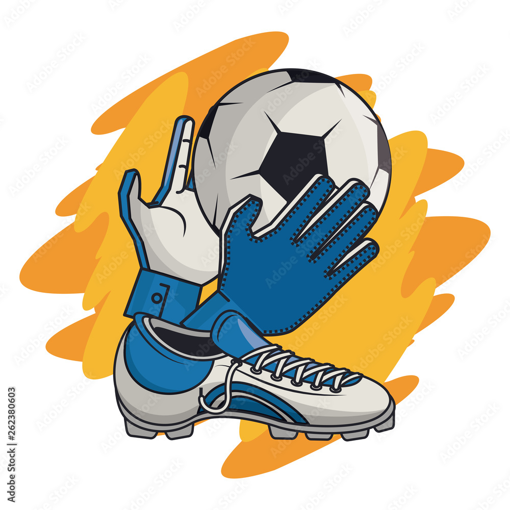 Obraz premium Soccer sport game