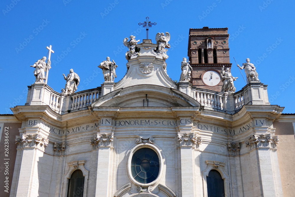  basilica di santa croce in gerusalemme,roma,italia.