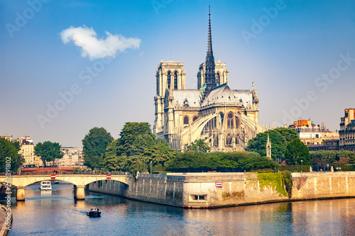 Notre Dame de Paris at spring, France © sborisov