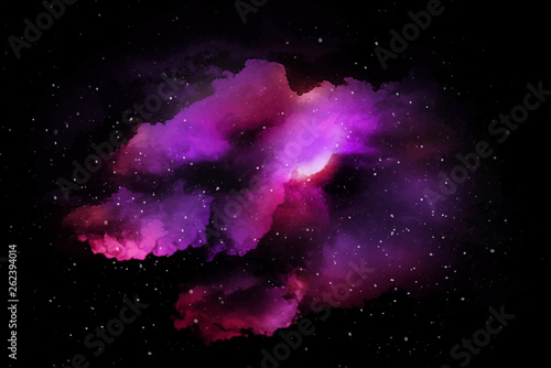 Space galaxy background photo