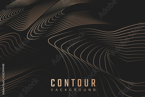 Contour background