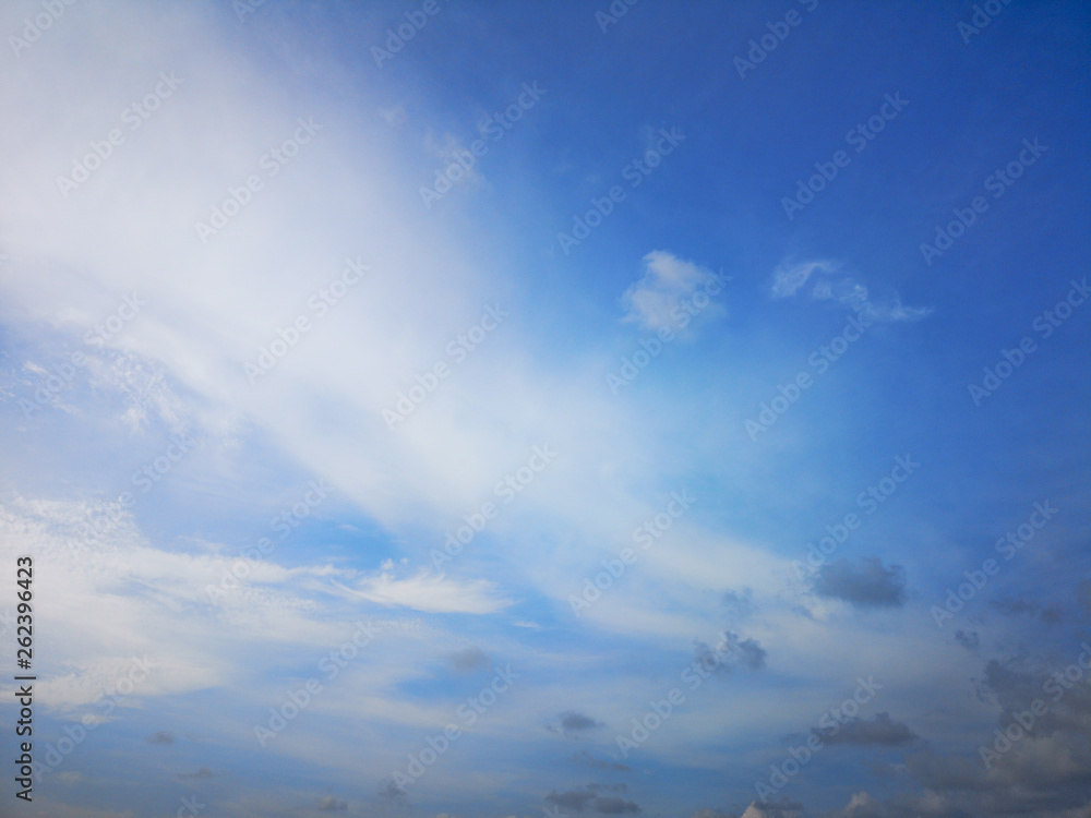 Black and White clouds in the blue sky cloudy natural background Black and White clouds in the blue sky cloudy natural background