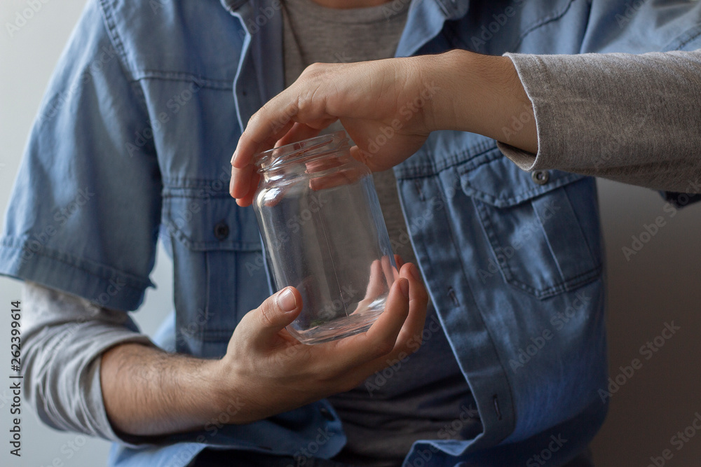 man holding a glass 