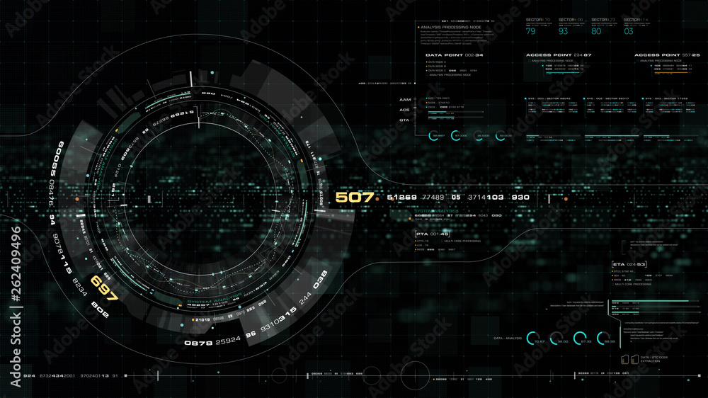 Futuristic motion graphic user interface head up display screen with Holographic Earth and digital data telemetry information display for digital background computer desktop display screen Futuristic motion graphic user interface head up display screen with Holographic Earth and digital data telemetry information display for digital background computer desktop display screen