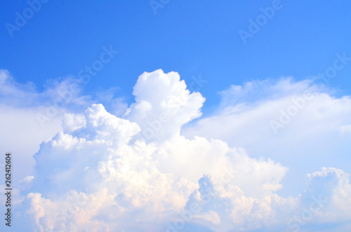青い空と白い雲