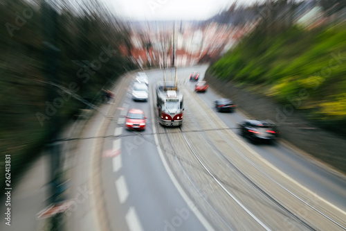 traffic on highway