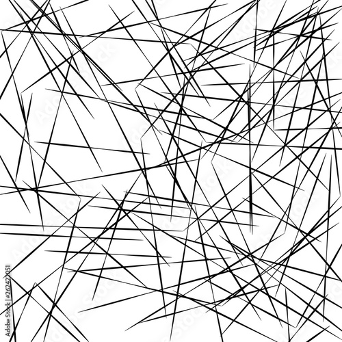 Chaotic Lines, Random Chaotic Lines, Scattered Lines, Random Chaotic Lines Asymmetrical Texture