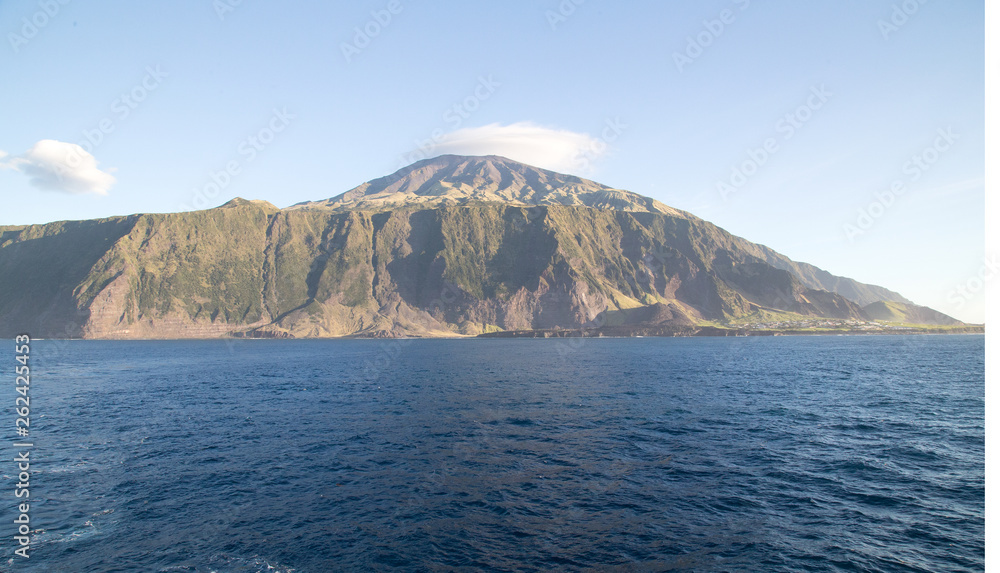 The amazing Island of Tristan da Cunha - the township is small and called Edinburgh of the Seven Seas. Totally remote.	￼
