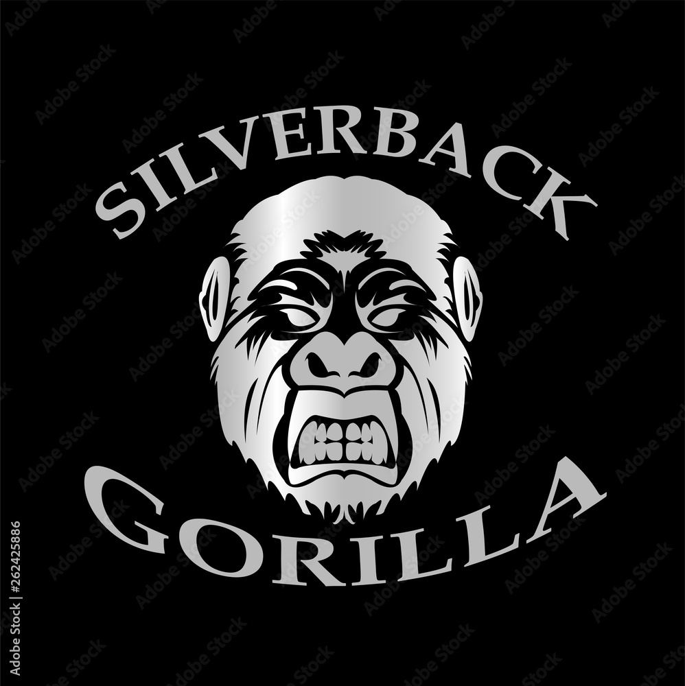 Fototapeta premium gorilla logo