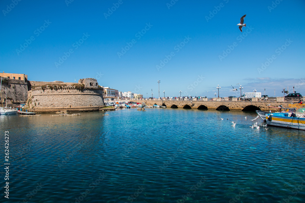 Angioino Aragonese castle of Gallipoli, Salento, Italy Angioino Aragonese castle of Gallipoli, Salento, Italy