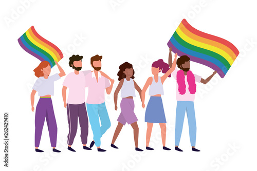 homosexual proud cartoon