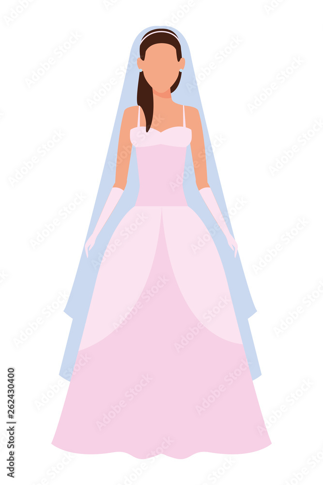 woman wearing wedding dress