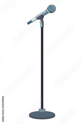 microphone icon cartoon