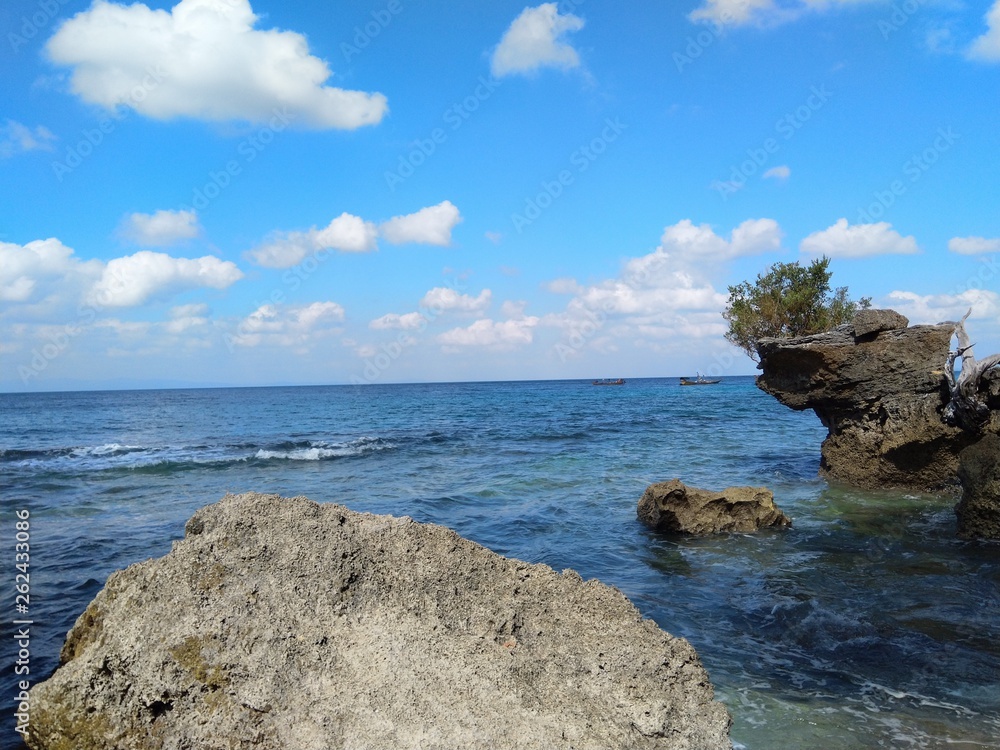 sea and blue sky sea and blue sky