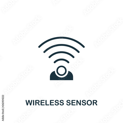 Wireless Sensor icon. Creative element design from smart home icons collection. Pixel perfect Wireless Sensor icon for web design, apps, software, print usage