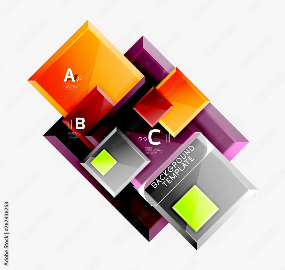 Minimal square banner abstract background Minimal square banner abstract background