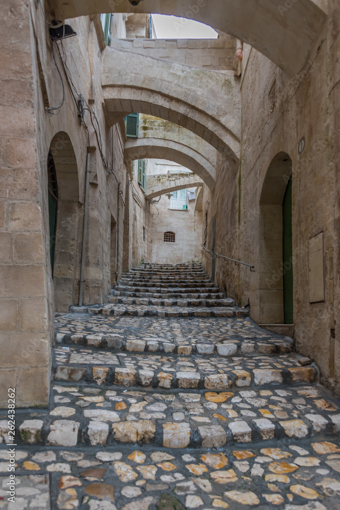 Obraz premium An Ancient Medieval City in Southern Italy