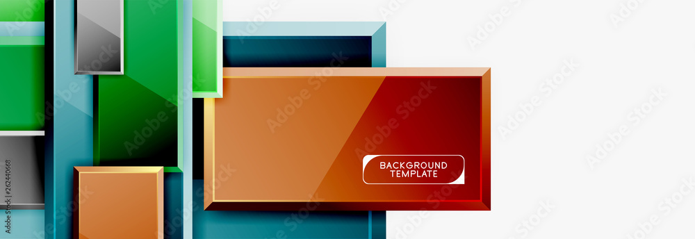 Minimal square banner abstract background Minimal square banner abstract background