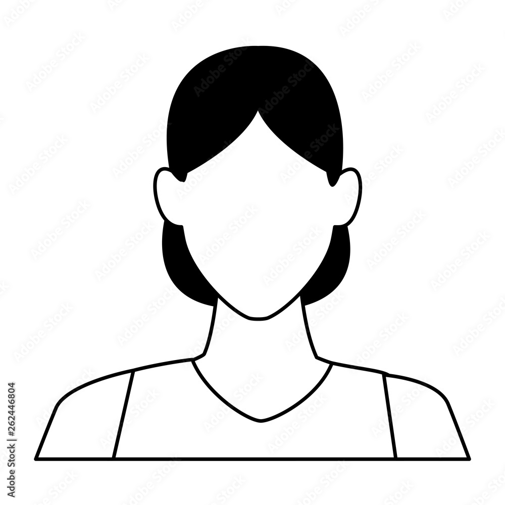 woman portrait faceless in black and white woman portrait faceless in black and white
