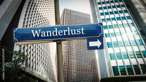Street Sign to Wanderlust