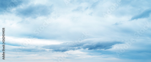 Blue sky with white clouds. Blue sky background with clouds.