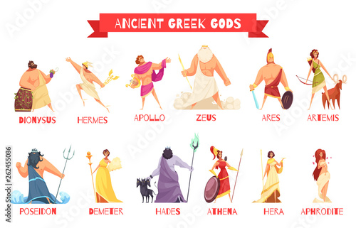 Ancient Greek Gods Set