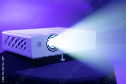 Photography projector light showing