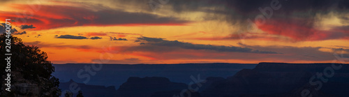 Sunset at Grand Canyon National Park, South Rim, Arizona, USA