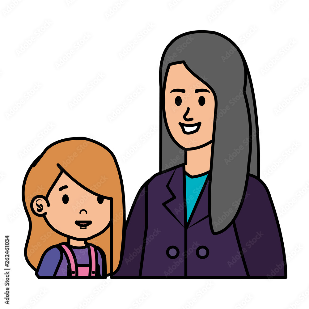 cute grandmother with grandaughter cute grandmother with grandaughter