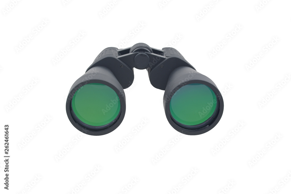 Binoculars isolated on white background Binoculars isolated on white background