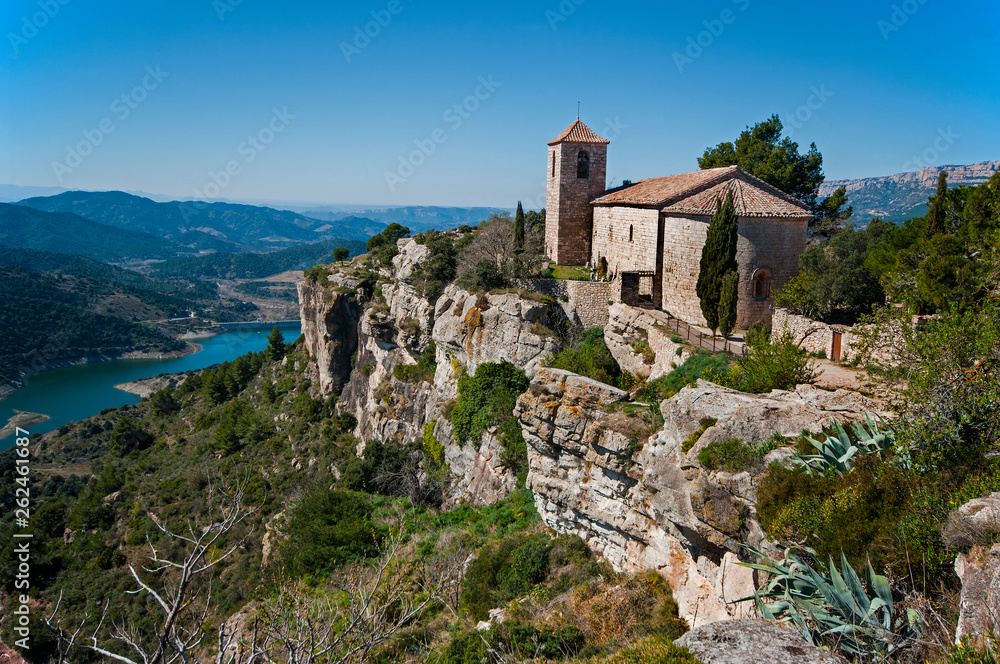 Obraz premium Siurana village in the province of Tarragona in Catalonia(Spain)