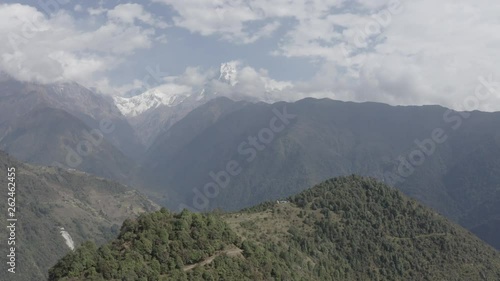 Himalaya Annapurna Trek Drone 