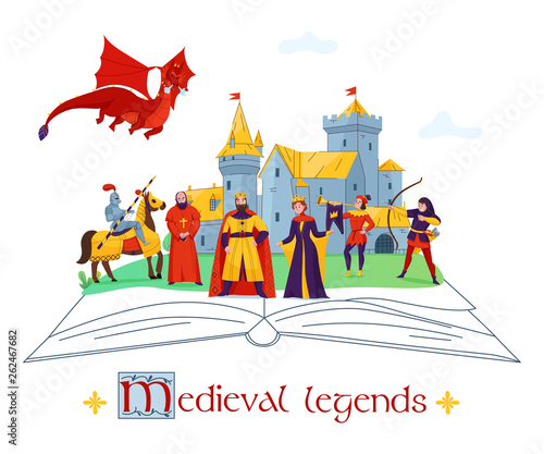 Medieval Legends Concept Composition 