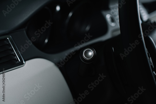 selective focus of button on signal switch in car © LIGHTFIELD STUDIOS