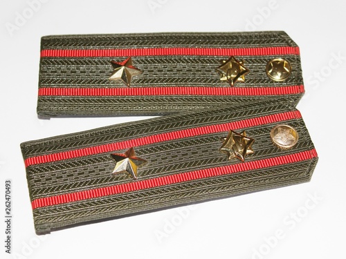 Fotografie Officer Shoulder Boards