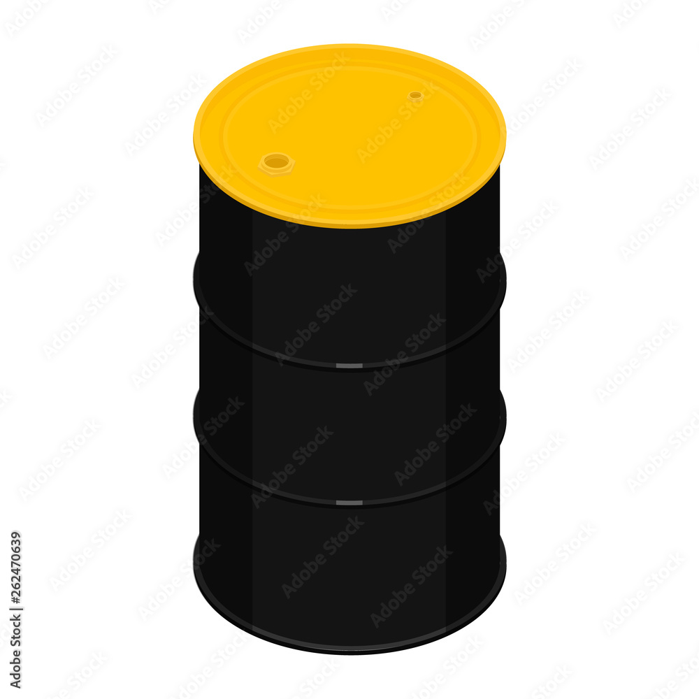 Blank oil barrel Blank oil barrel