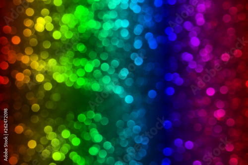 beautiful colorful background with sparkles and bokeh © Valentina A