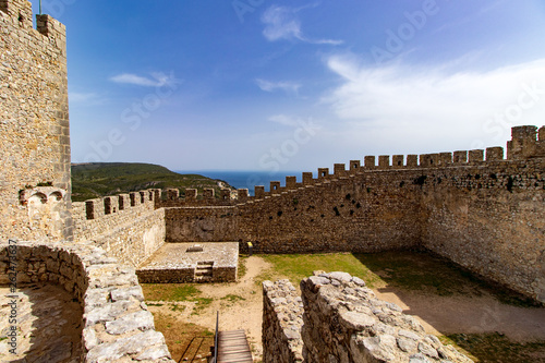 castle of Sesimbra, detail photo