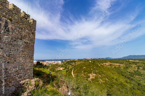 castle of Sesimbra, detail photo