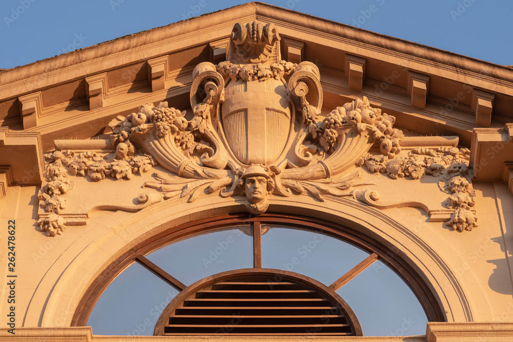 Architectural detail at Citylife, Milan Architectural detail at Citylife, Milan