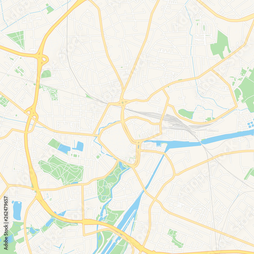 Oldenburg  Germany printable map