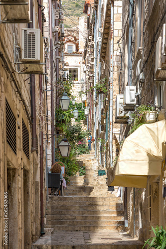 Gassen - und Treppenviertel in Dubrovnik © sweasy