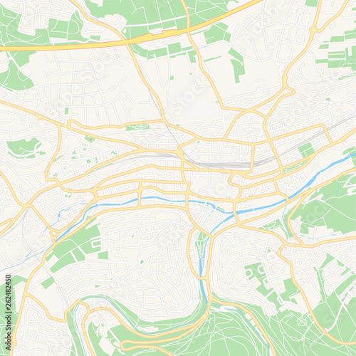 Pforzheim  Germany printable map