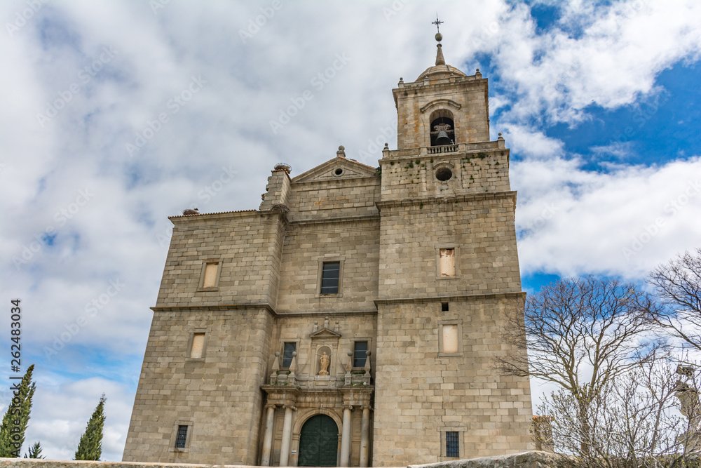 The church of San Sebastian of the town of Villacastin (province of Segovia, autonomous community of Castilla y Leon, Spain) is a temple of Gothic and Herrerian style