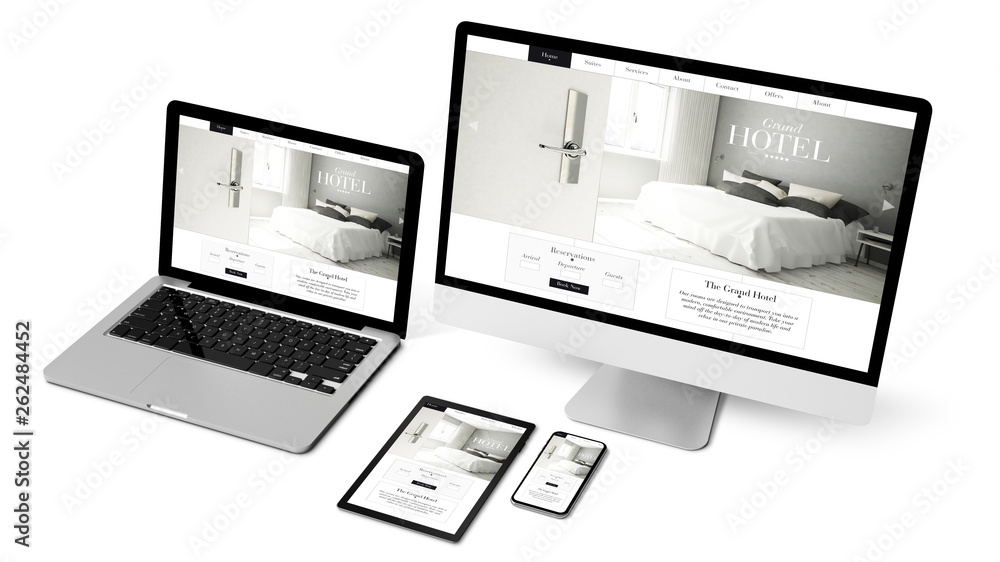 devices collection showing grand hotel website devices collection showing grand hotel website